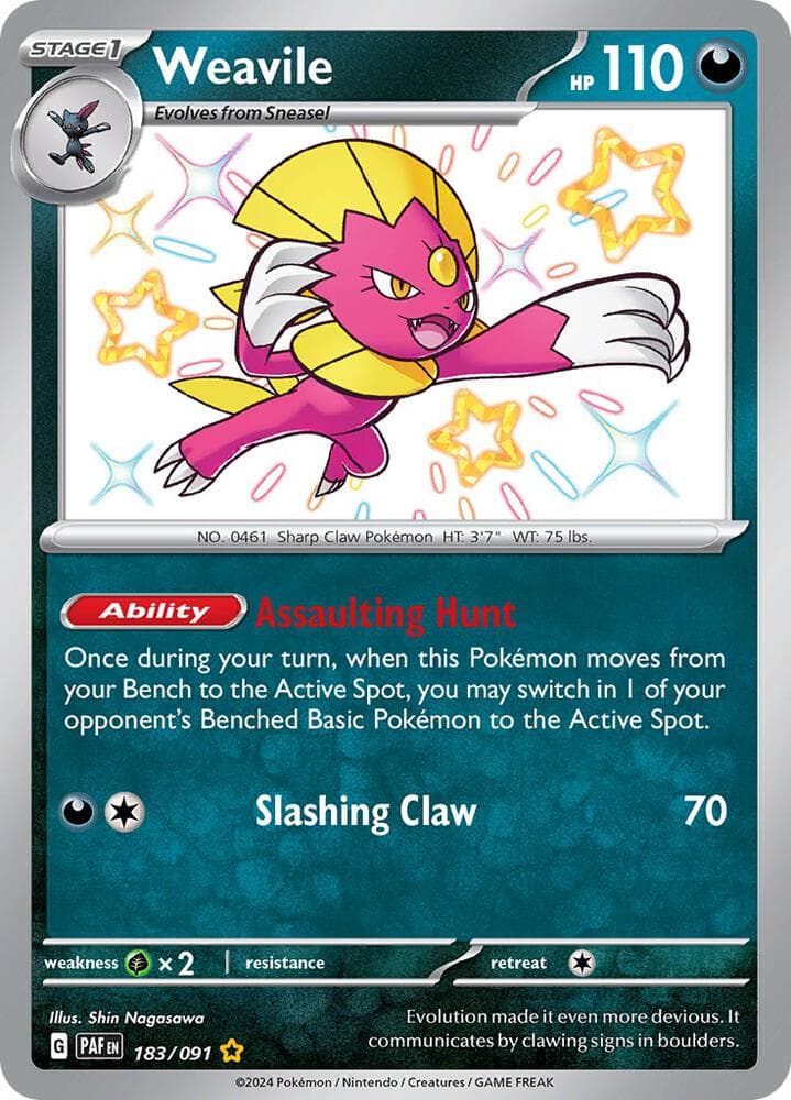 Weavile Stage 1