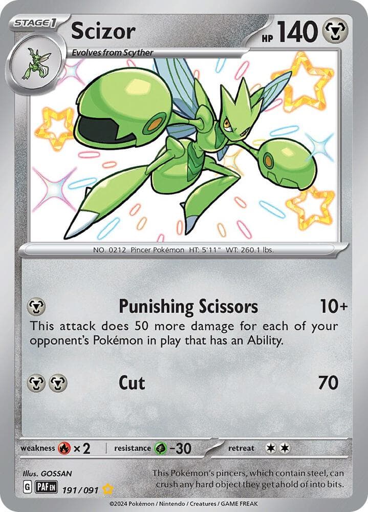 Scizor Stage 1