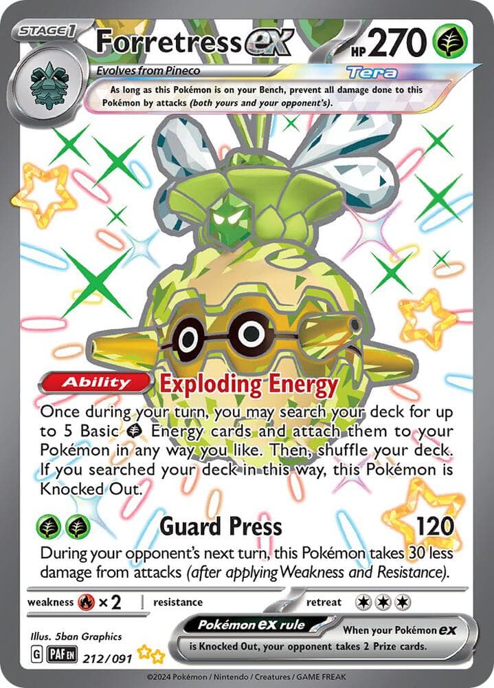 Forretress ex Stage 1