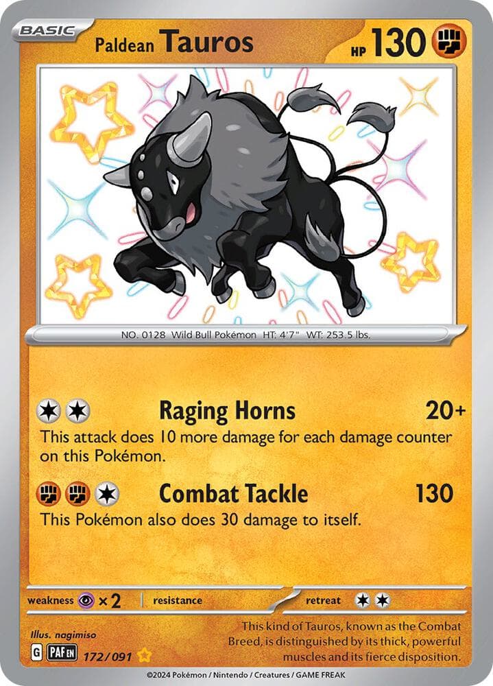 Paldean Tauros Basic