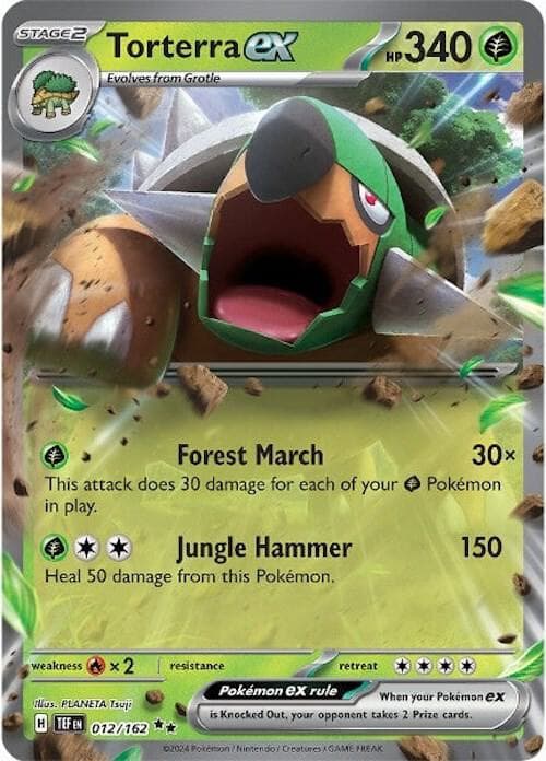 Torterra ex Stage 2 · ex