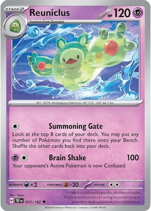 Reuniclus Stage 2