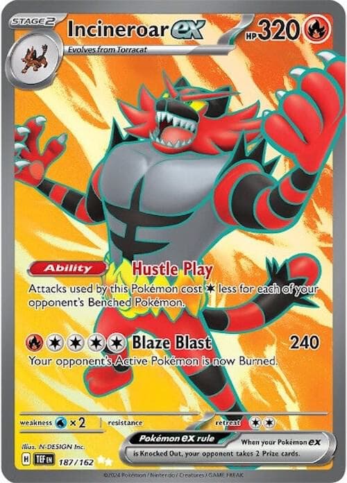 Incineroar ex Stage 2