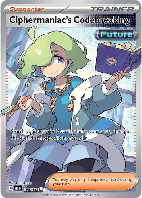 Ciphermaniacs Codebreaking Supporter · Future