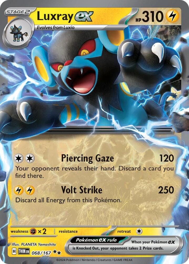 Luxray ex Stage 2 · ex