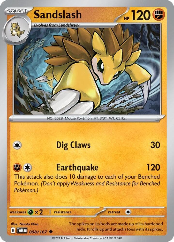 Sandslash Stage 1