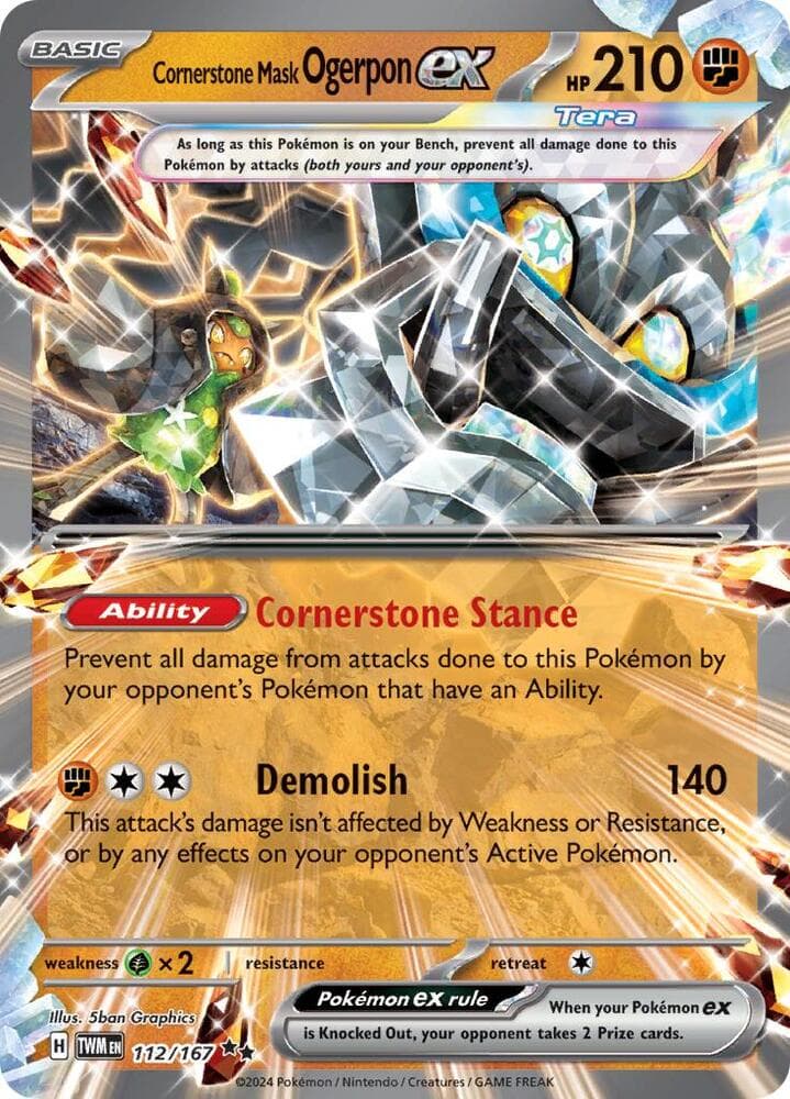Cornerstone Mask Ogerpon ex Basic