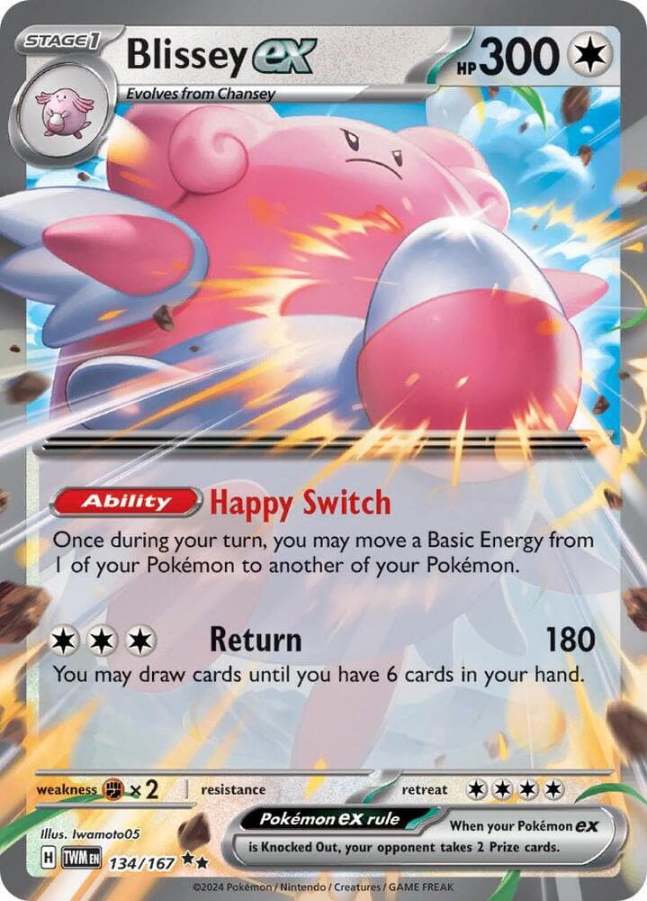 Blissey ex Stage 1