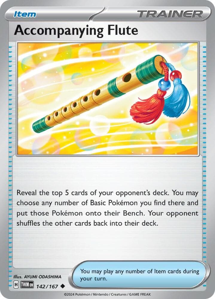 Accompanying Flute Item