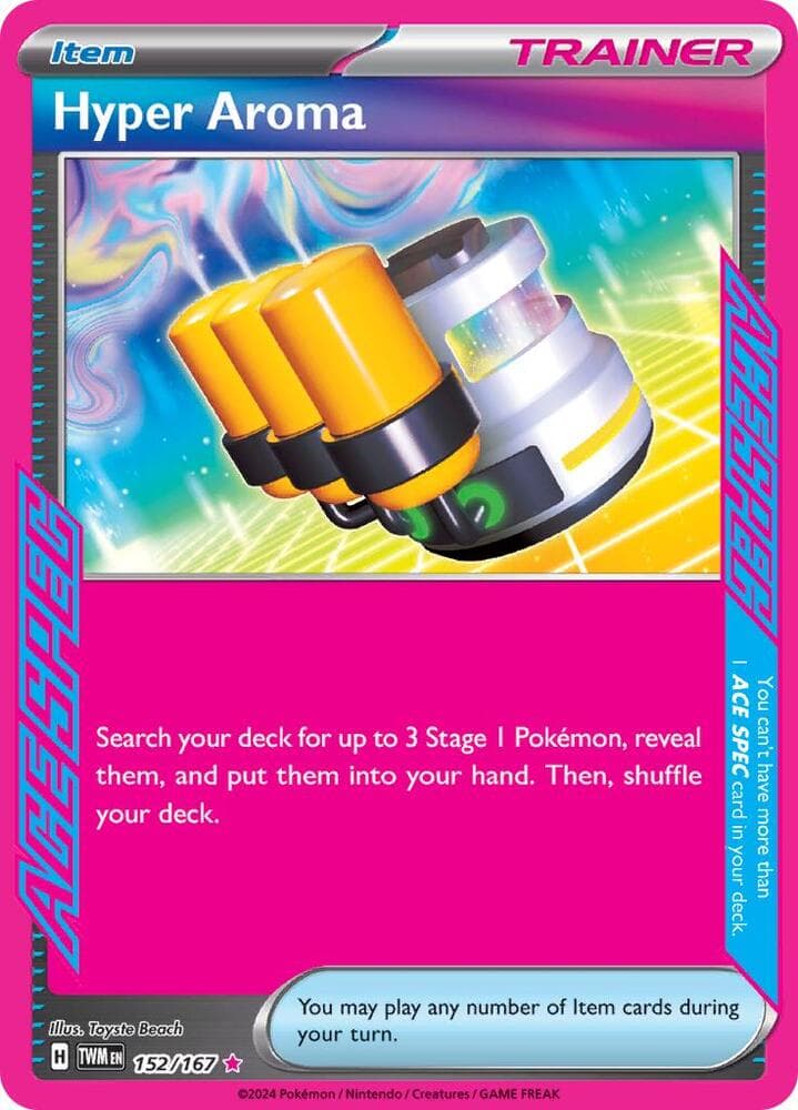 Hyper Aroma Item · ACE SPEC