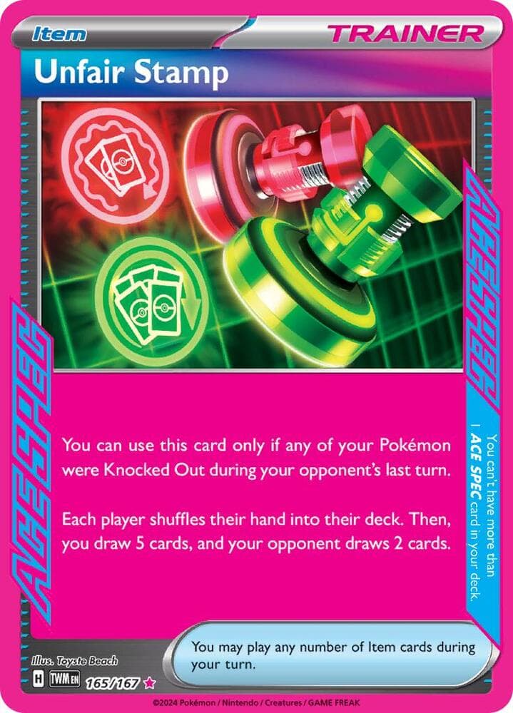 Unfair Stamp Item · ACE SPEC