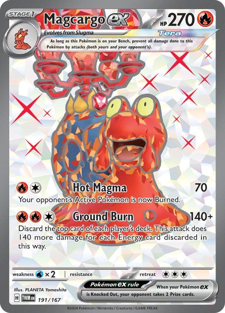 Magcargo ex Stage 1