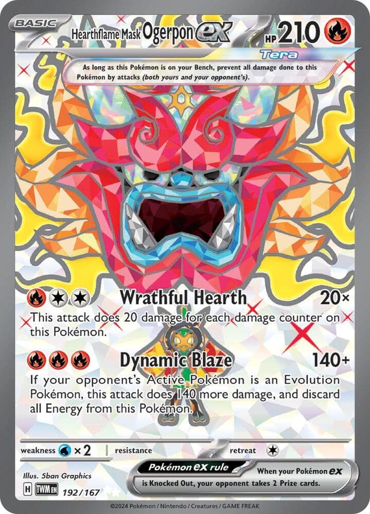 Hearthflame Mask Ogerpon ex Basic