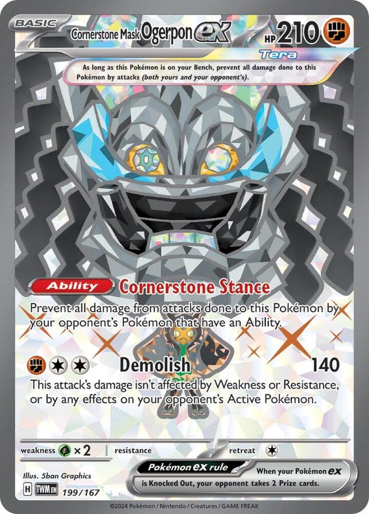 Cornerstone Mask Ogerpon ex Basic