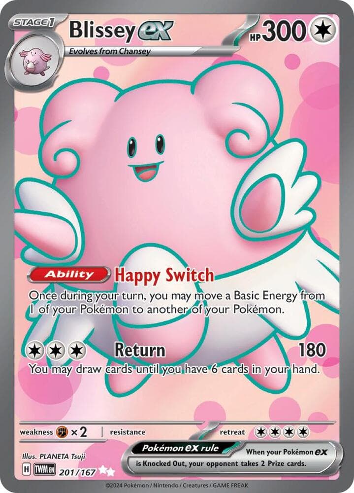 Blissey ex Stage 1