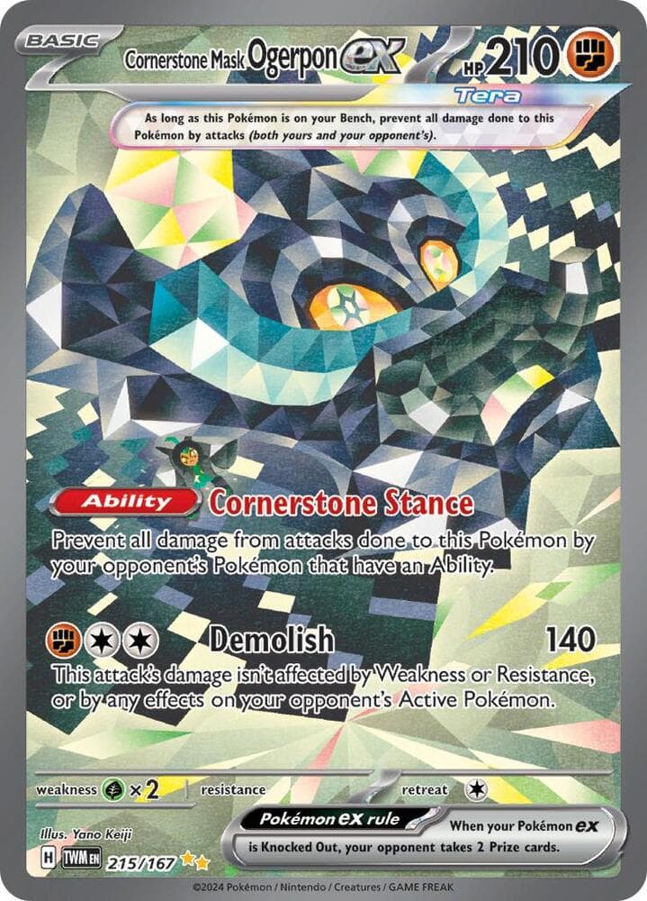 Cornerstone Mask Ogerpon ex Basic