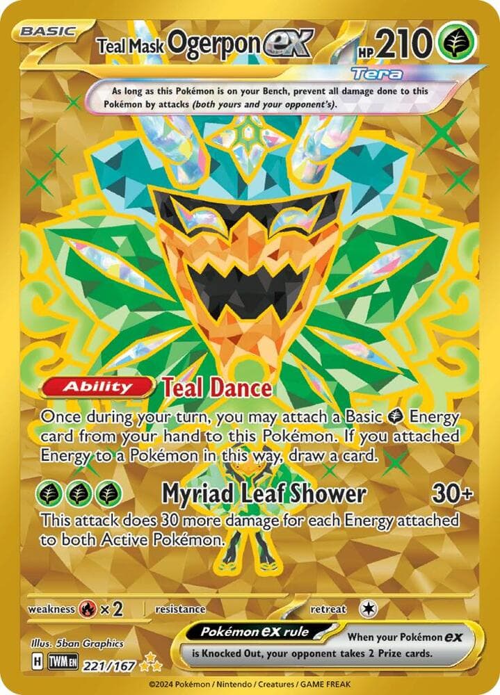 Teal Mask Ogerpon ex Basic