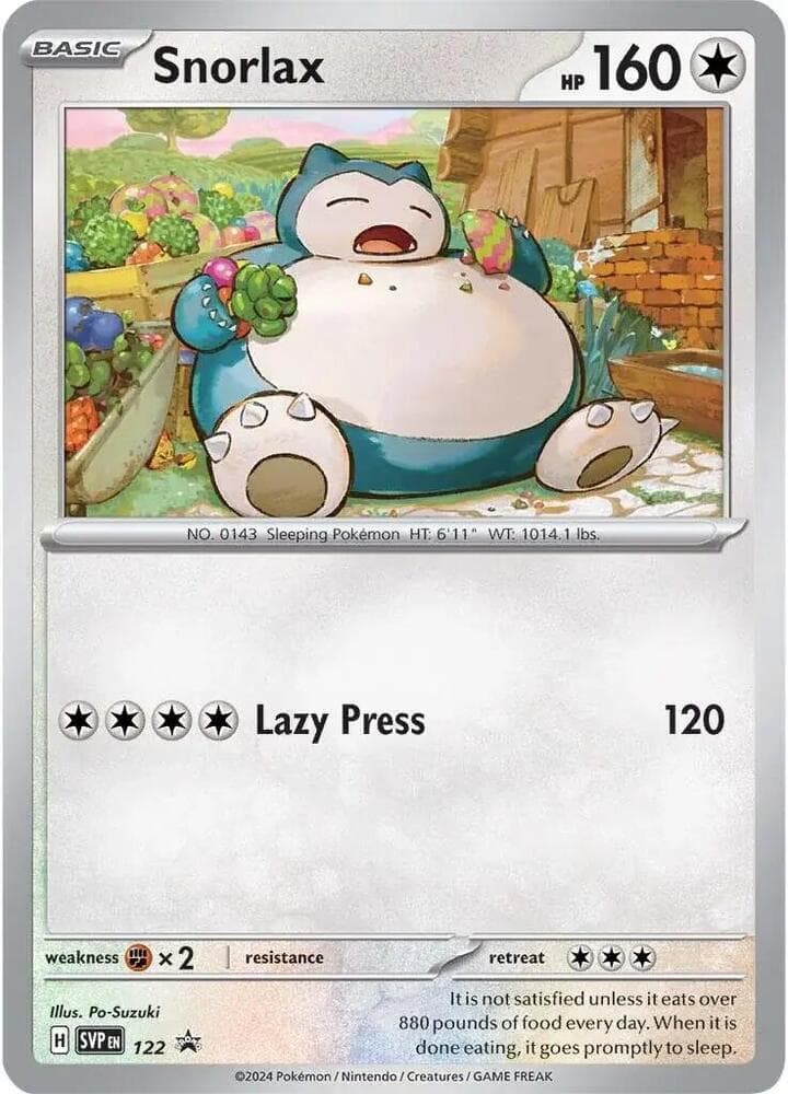 Snorlax 122 Basic