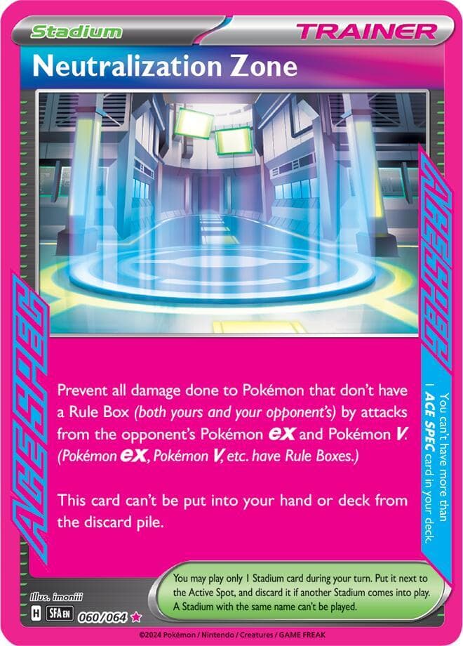Neutralization Zone Stadium · ACE SPEC