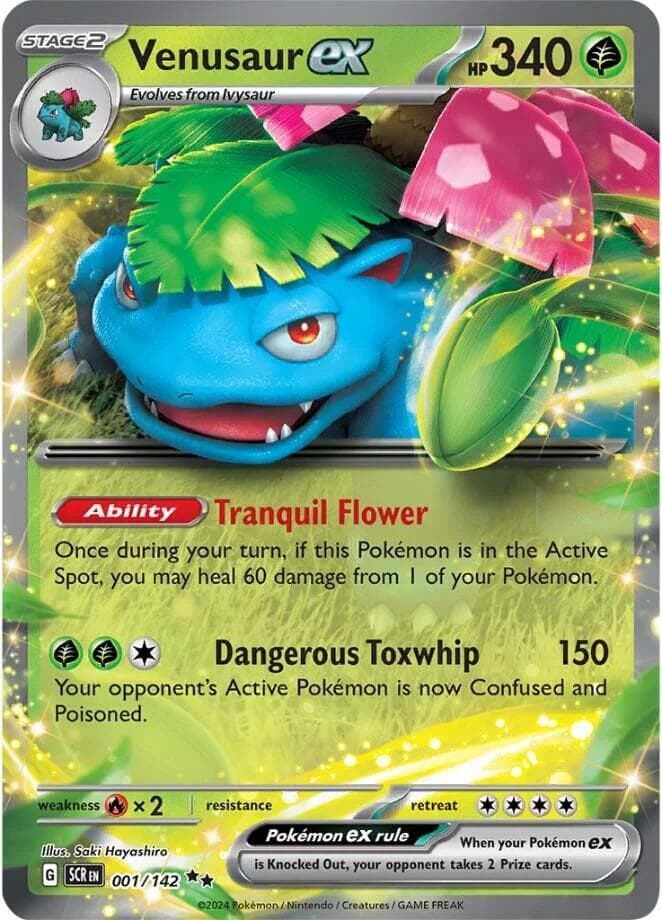 Venusaur ex Stage 2 · ex