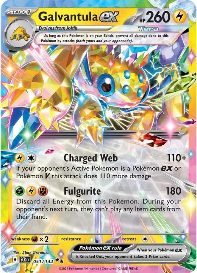Galvantula ex Stage 1 · Tera · ex