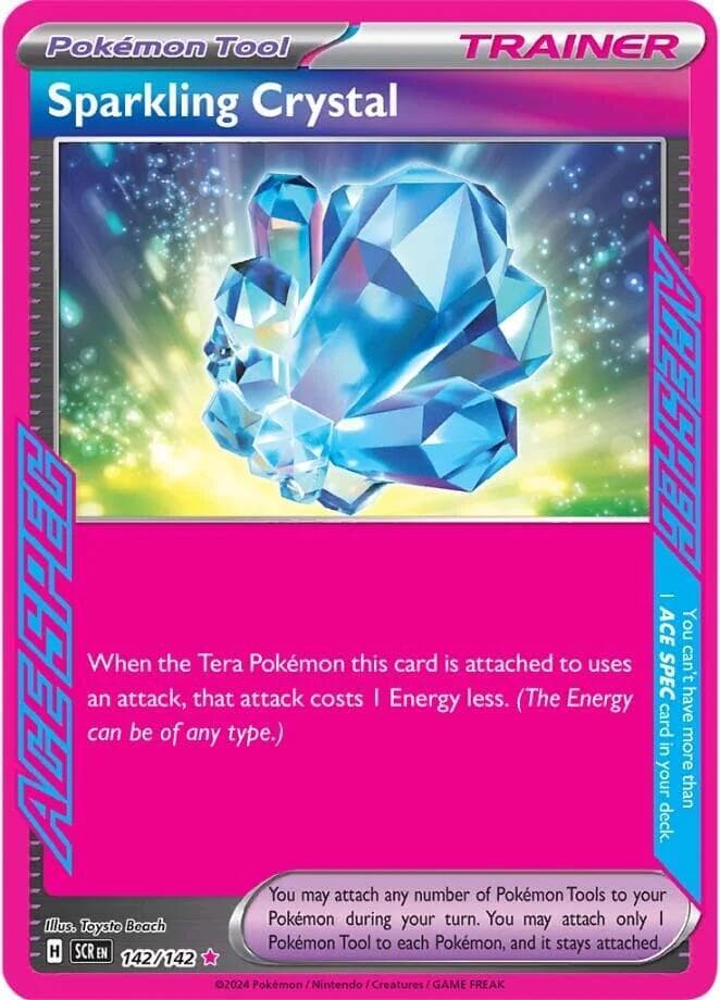 Sparkling Crystal Pokémon Tool · ACE SPEC