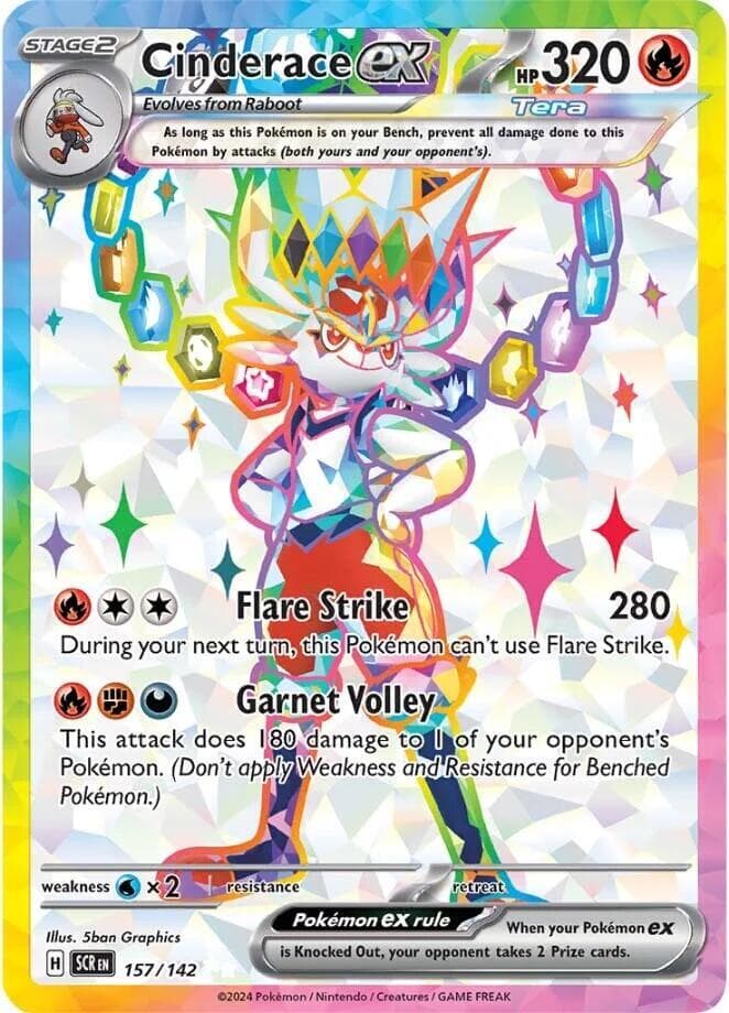 Cinderace ex Stage 2