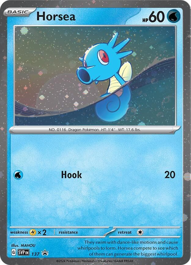 Horsea 137 Cosmo Holo Basic