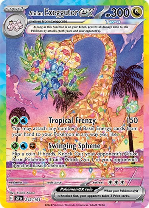Alolan Exeggutor ex Stage 1