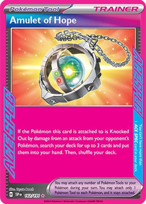 Amulet of Hope Pokémon Tool · ACE SPEC