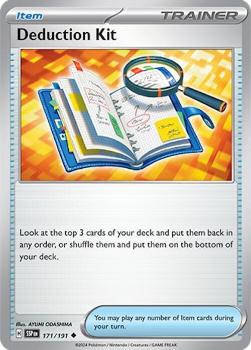 Deduction Kit Item