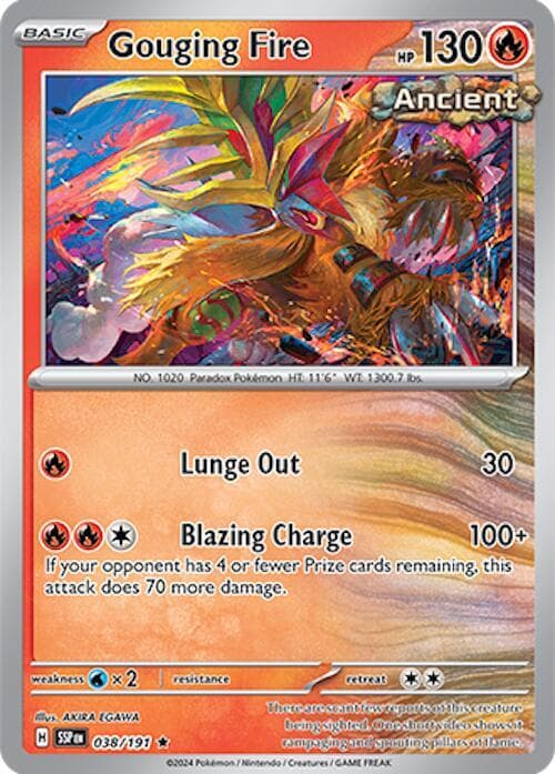 Gouging Fire Basic · Ancient