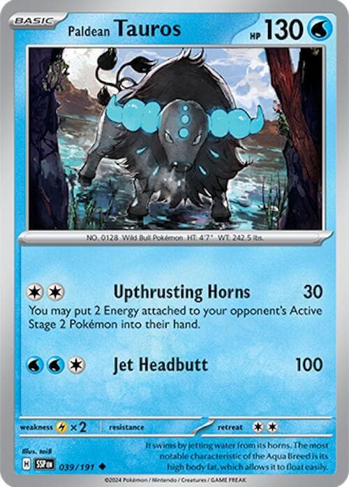 Paldean Tauros Basic