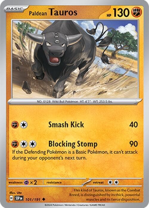 Paldean Tauros Basic