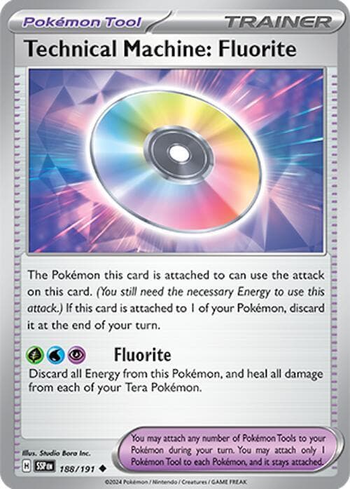Technical Machine Fluorite Pokémon Tool