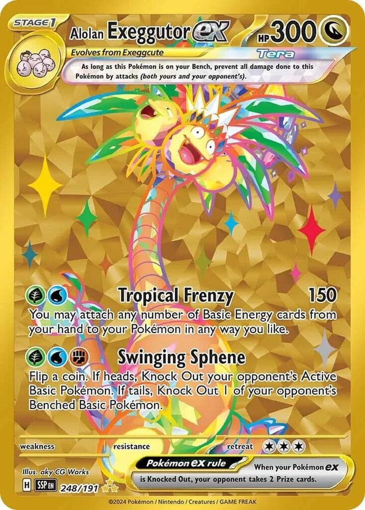 Alolan Exeggutor ex Stage 1
