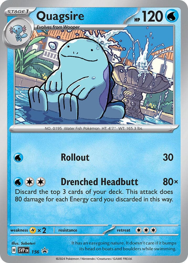 Quagsire 156 Stage 1