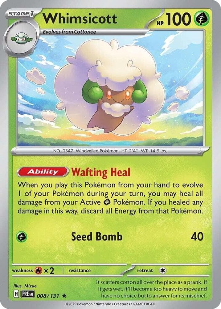 Whimsicott Stage 1