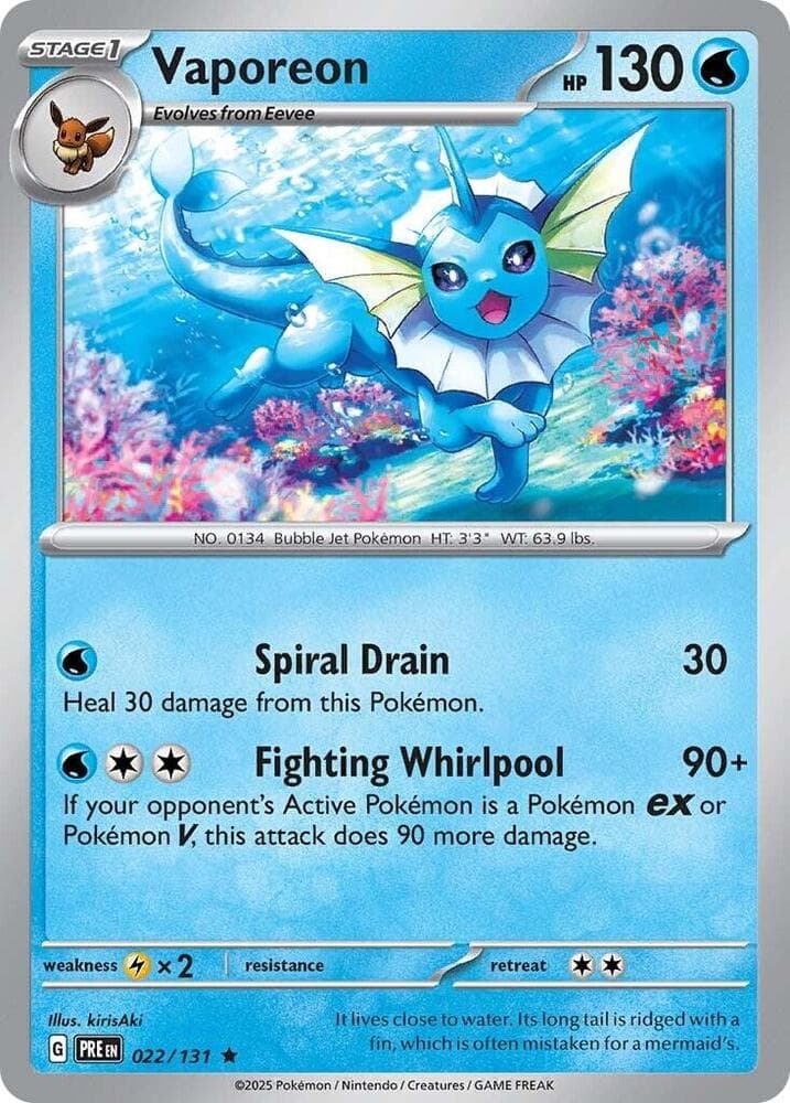 Vaporeon Stage 1