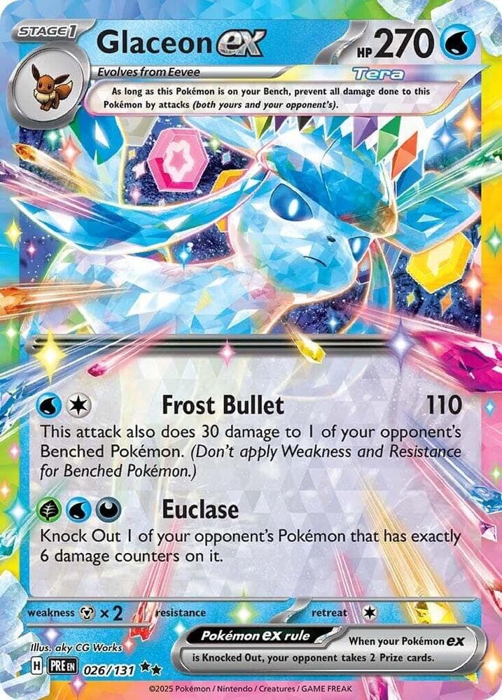 Glaceon ex Stage 1 · Tera · ex