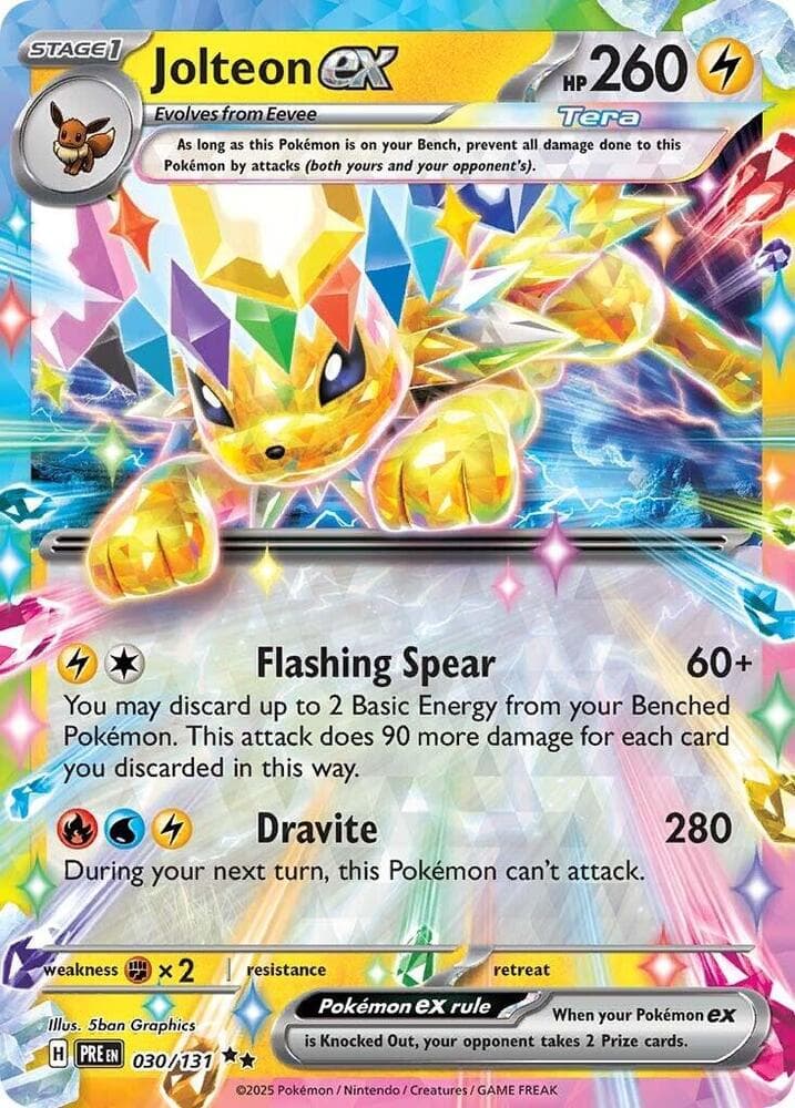 Jolteon ex Stage 1 · Tera · ex