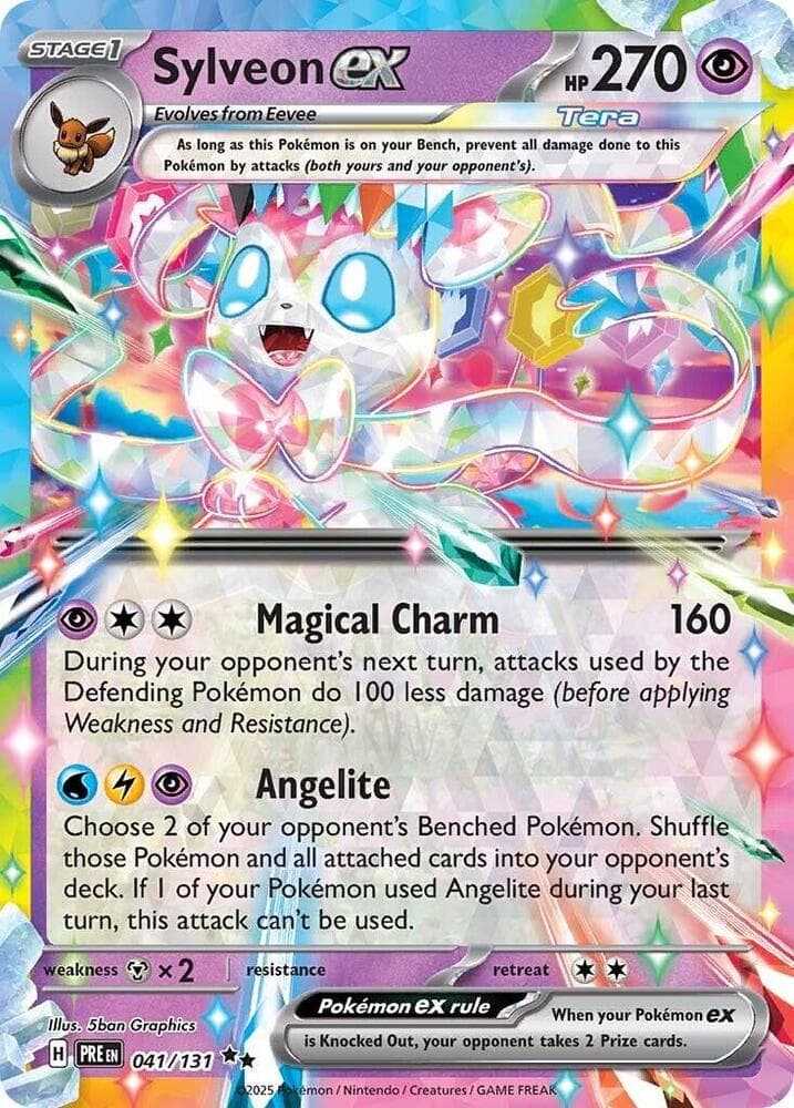 Sylveon ex Stage 1 · Tera · ex