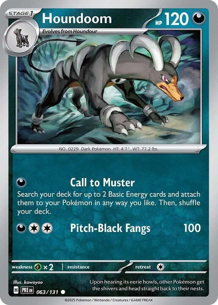 Houndoom Stage 1