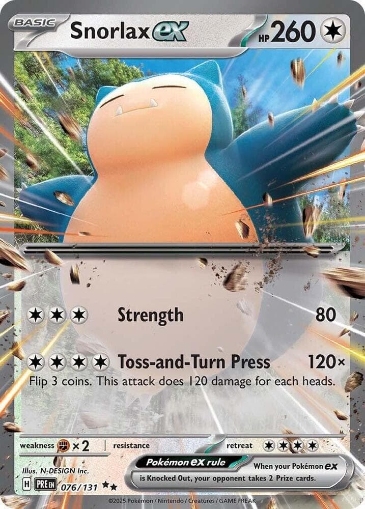 Snorlax ex Basic · ex