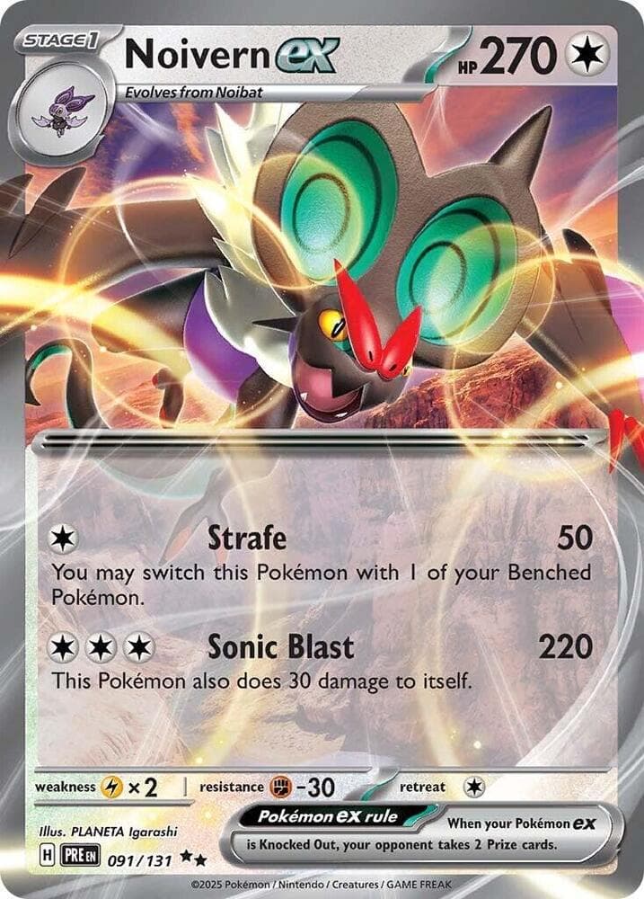 Noivern ex Stage 1 · ex