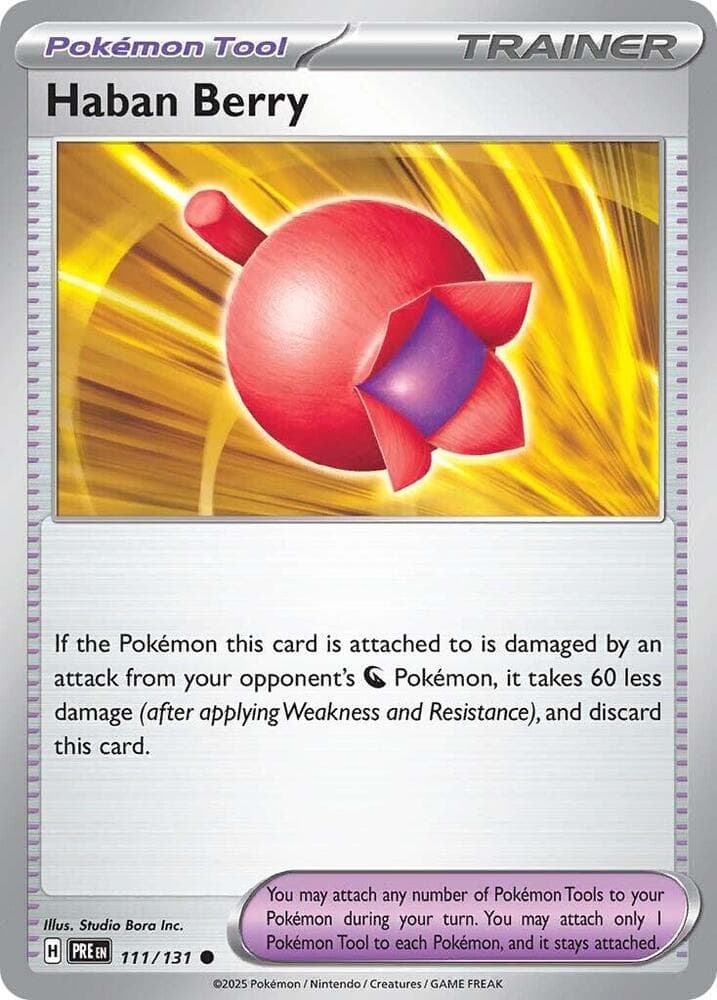 Haban Berry Pokémon Tool