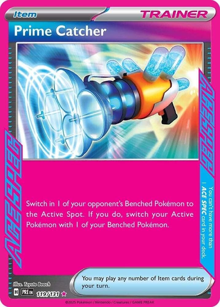 Prime Catcher Item · ACE SPEC
