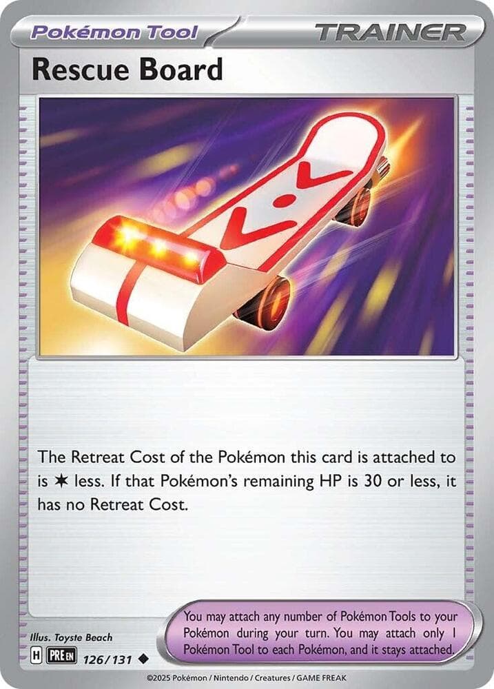 Rescue Board Pokémon Tool