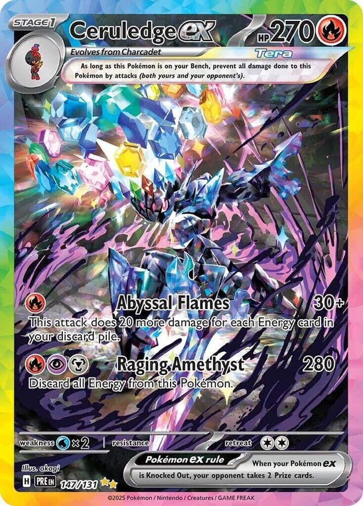 Ceruledge ex Stage 1