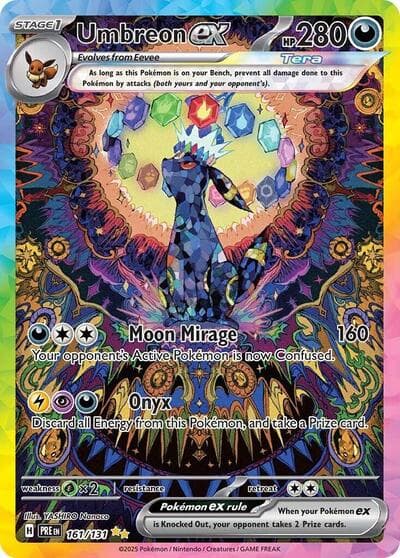 Umbreon ex card, Prismatic Evolutions